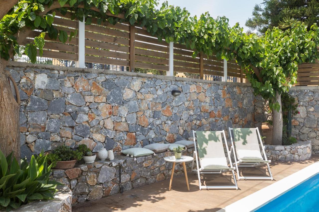 Pelagias Villa Paralia Kourna Εξωτερικό φωτογραφία