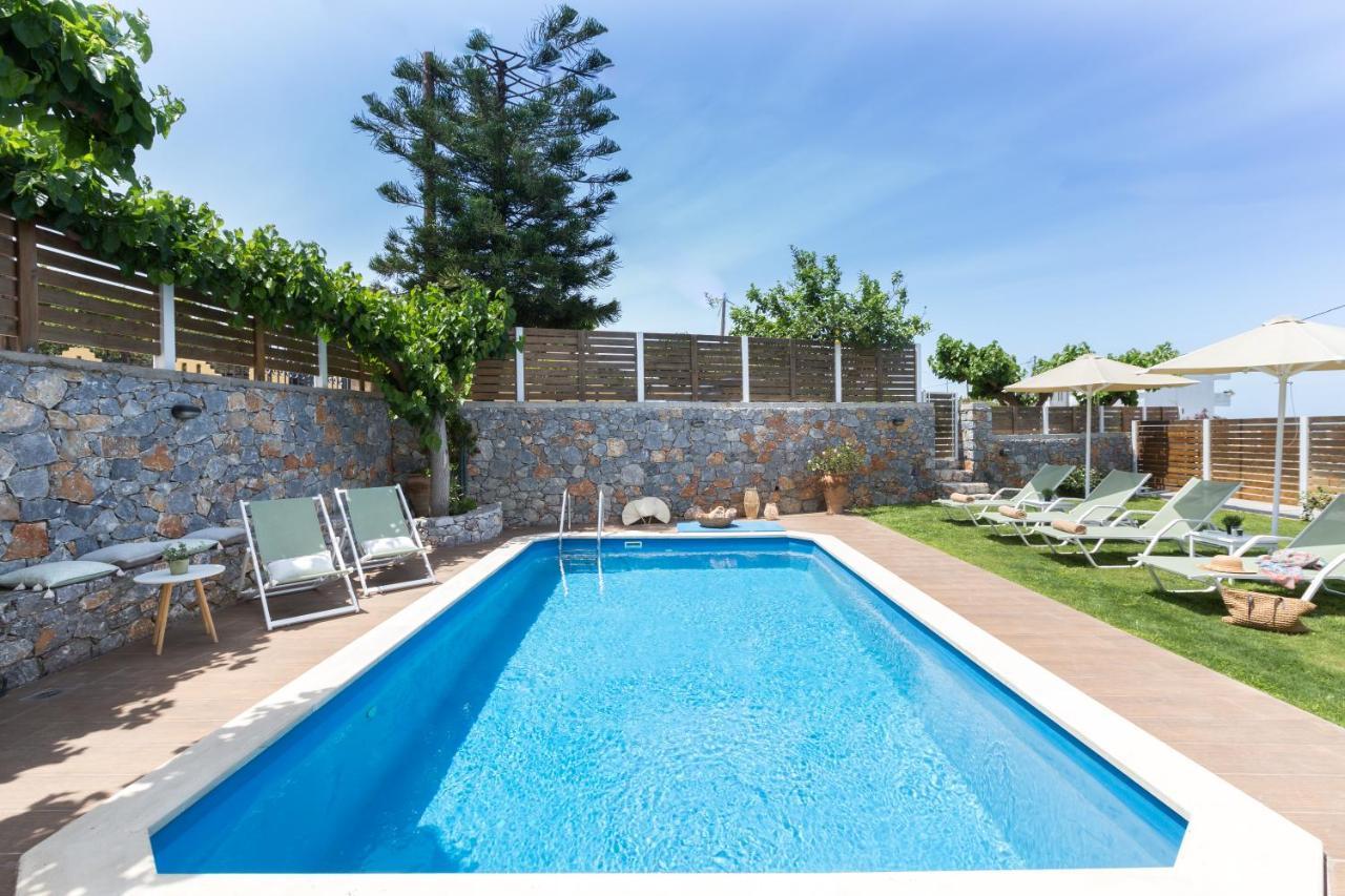 Pelagias Villa Paralia Kourna Εξωτερικό φωτογραφία