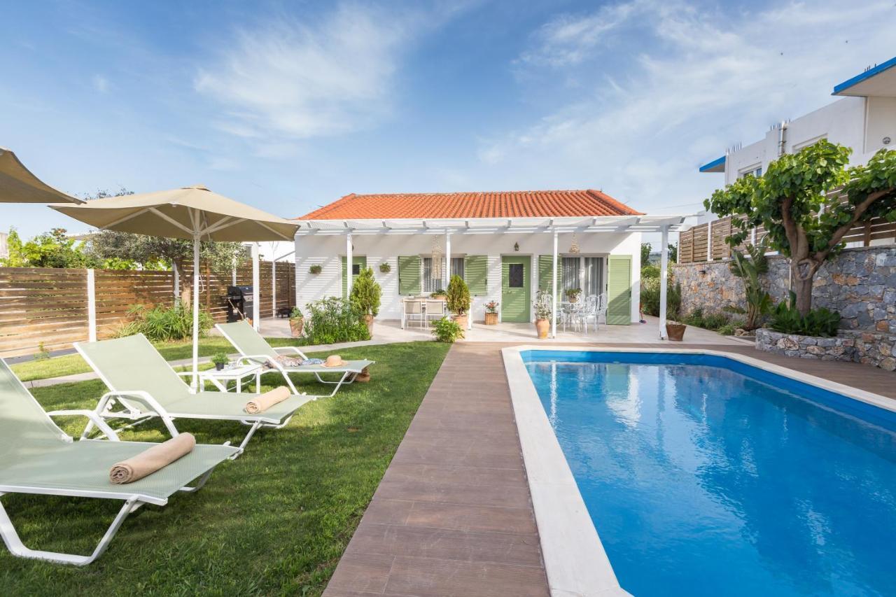 Pelagias Villa Paralia Kourna Εξωτερικό φωτογραφία