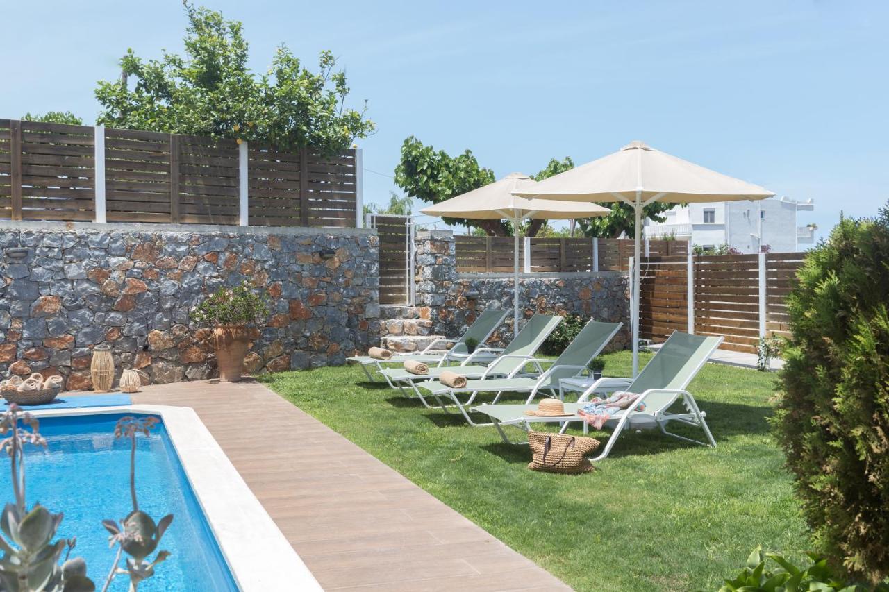 Pelagias Villa Paralia Kourna Εξωτερικό φωτογραφία